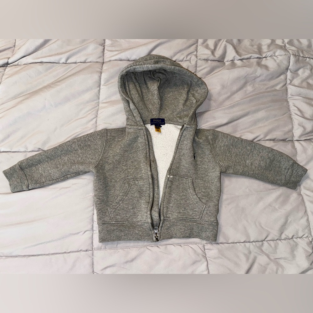 Polo Ralph Lauren Gray Kids Hoodie